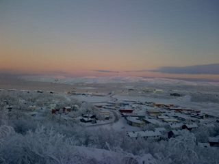 Kirkenes vista dallalto
